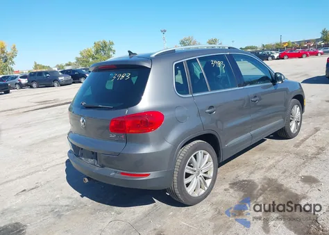 2014 Volkswagen Tiguan Sel из США, поврежденный, VIN WVGBV3AX5EW560328
